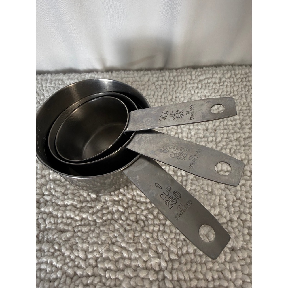 Stainless Steel Measuring Cups Set Kitchen Baking Cooking Tools‎